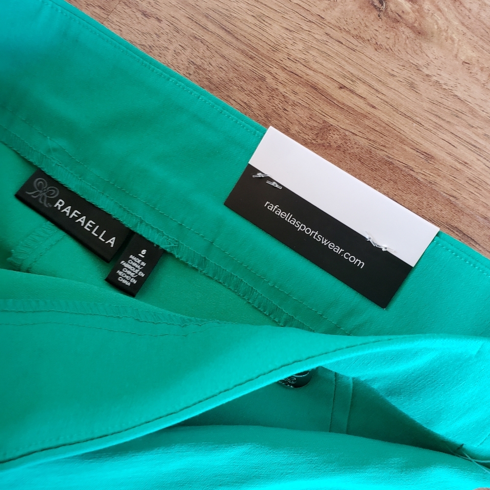 NEW Rafaella Size 6 High Rise Slim Ankle Stretch Trousers - Picture 4 of 8